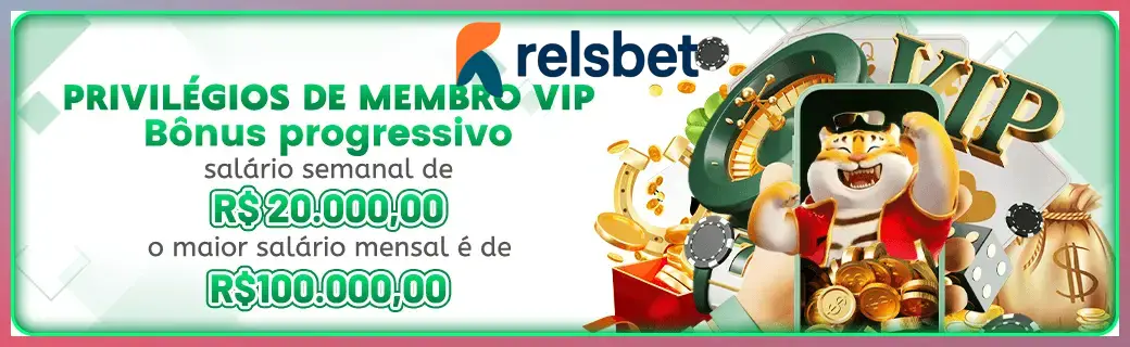 RELSBET bônus — cashback 15 por cento e níveis VIP