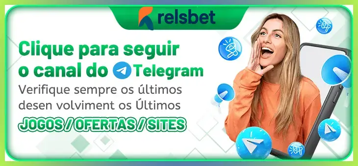 RELSBET bônus — painel de promoções no aplicativo